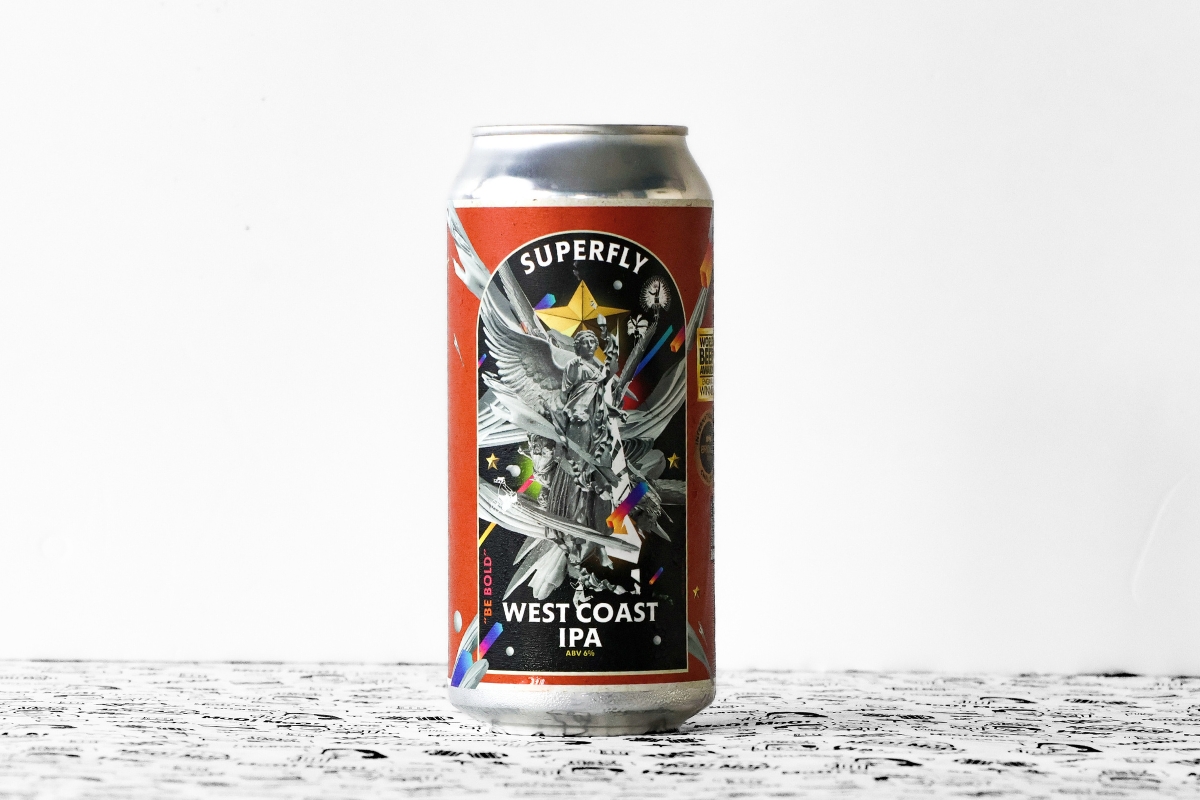 Superfly west coast IPA ABV 6% can